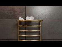 Załaduj i odtwórz wideo w przeglądarce galerii, Cascade with Shelf 6 Gold
 фото 12