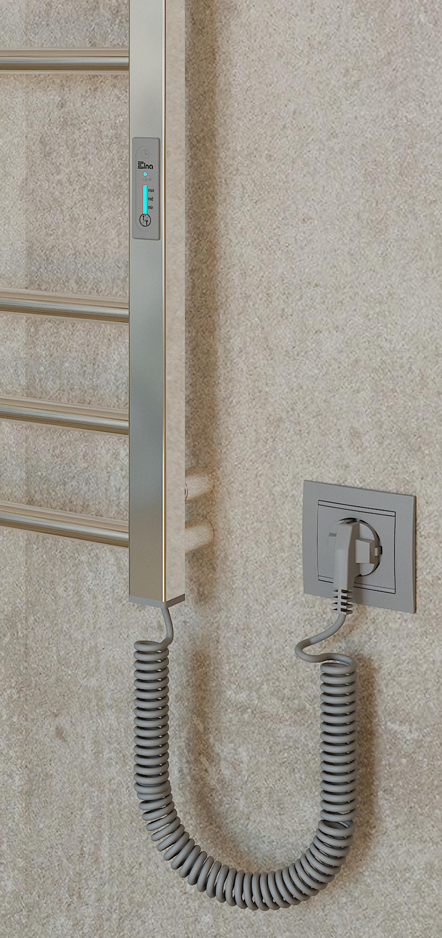 Ladder Lux 10 Chrome