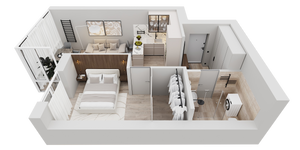 Ladder Elite 2 Black for Kitchen