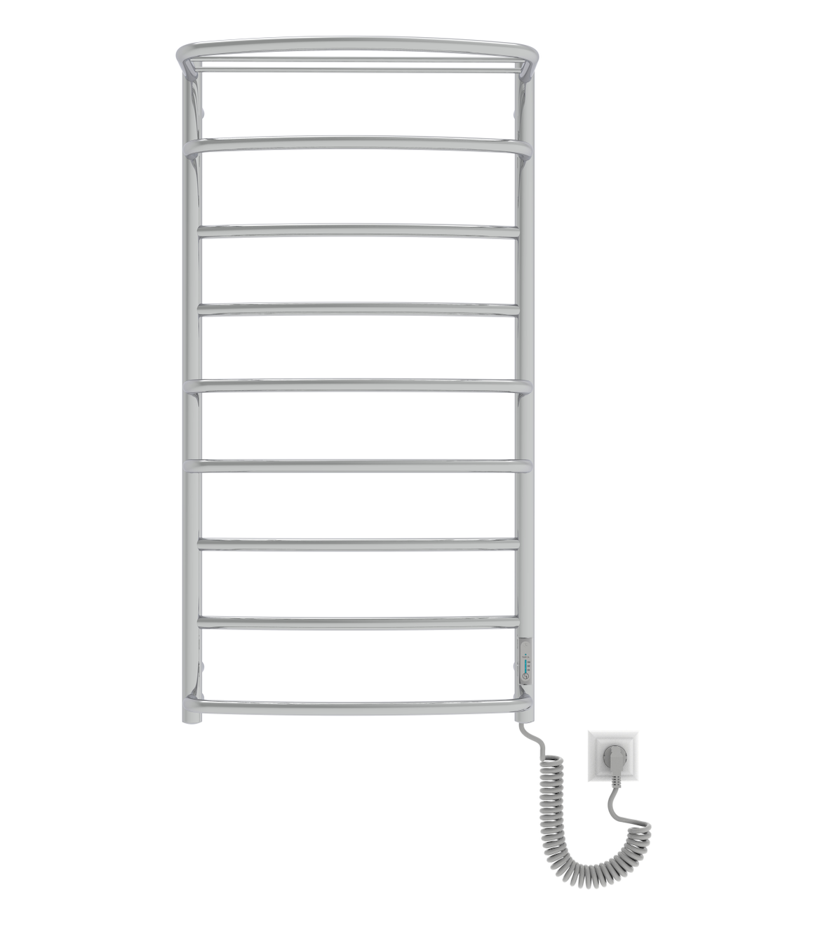 Cascade with Shelf 9 Chrome