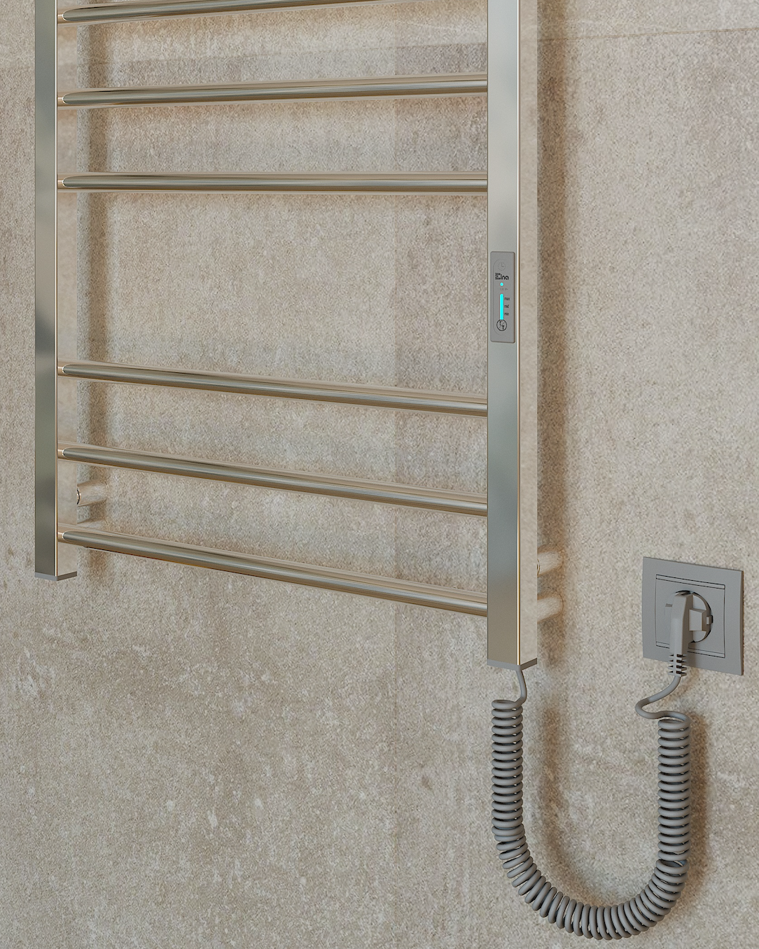 Ladder Lux 10 Chrome