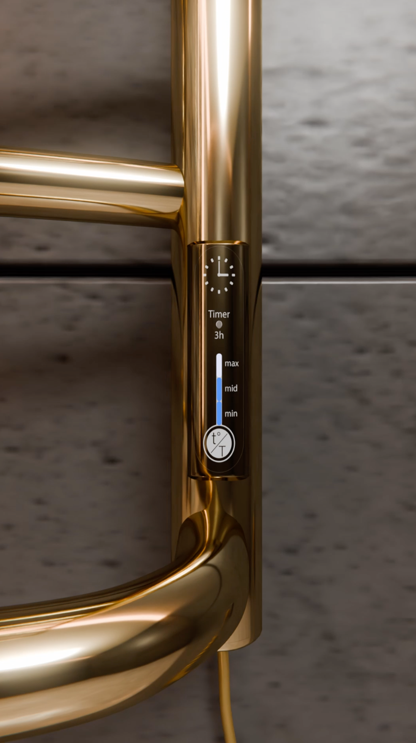 Cascade with Shelf 6 Gold