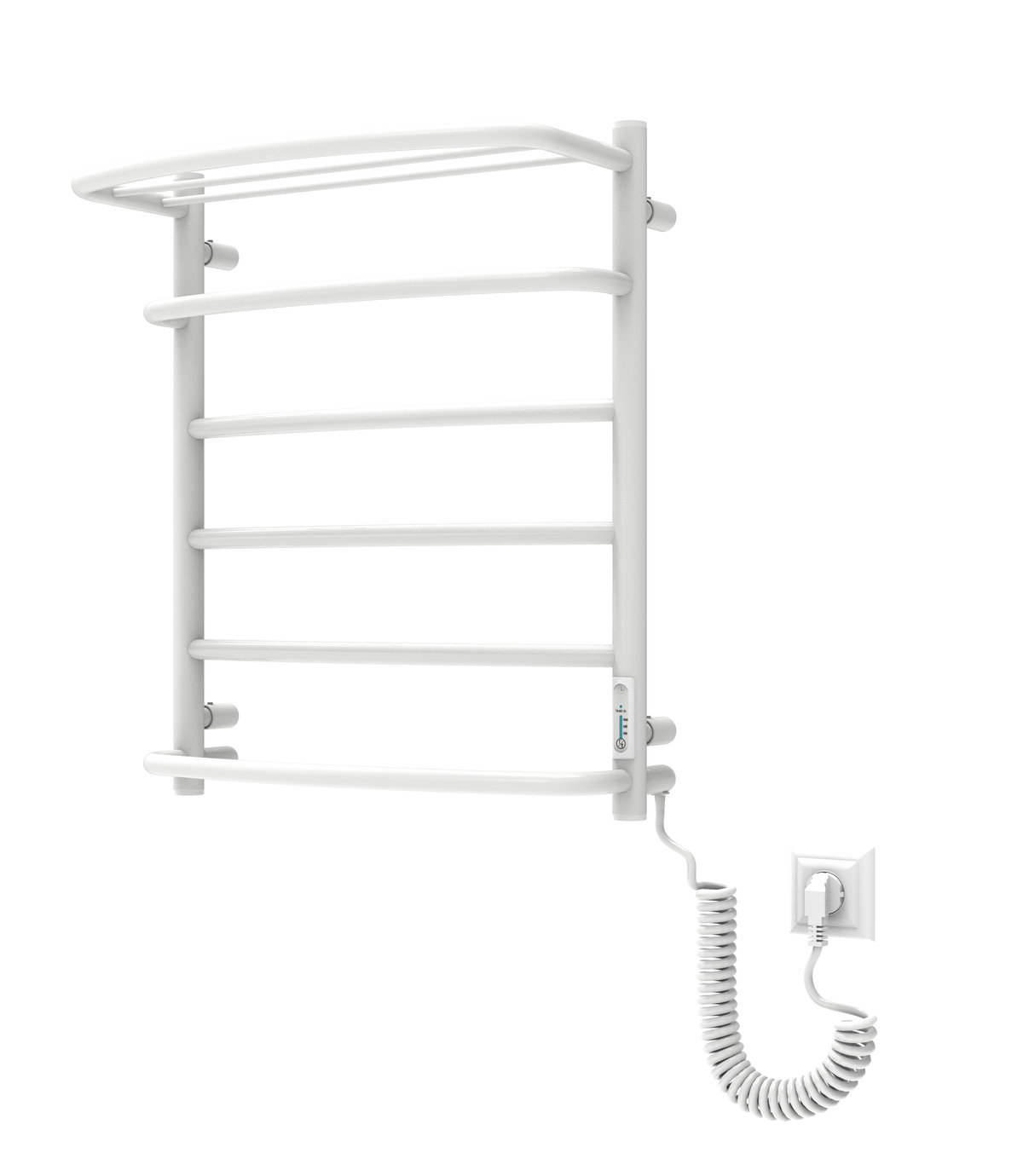 Cascade with Shelf 6 White